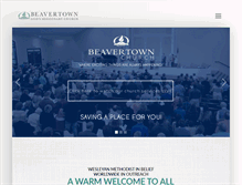 Tablet Screenshot of beavertownchurch.com